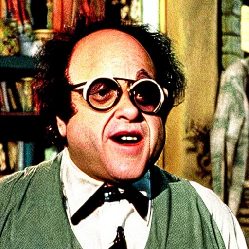 Image similar to danny devito in hausu