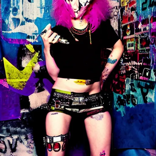 Image similar to Punk girl by David LaChapelle