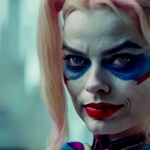 Image similar to margot robbie as harley quinn in avengers endgame