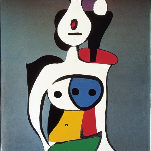 Image similar to girl by Joan Miro