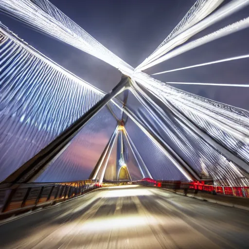 Image similar to Crimean bridge explosions, dslr, photojournalism, award winning photo, shot on Leica, copyright by New York Times, volumetric lighting