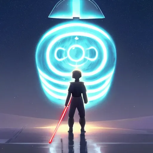 Image similar to face icon stylized minimalist star wars : episode v - the empire strikes back 1 9 8 0, loftis, cory behance hd by jesper ejsing, by rhads, makoto shinkai and lois van baarle, ilya kuvshinov, rossdraws global illumination