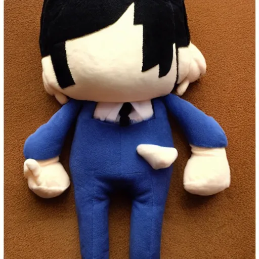 Image similar to cute fumo plush nathan fielder, high quality, 8 k