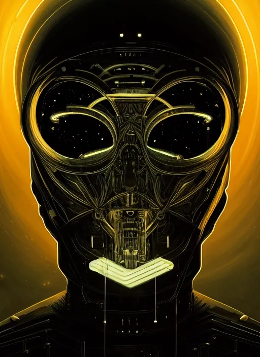 Prompt: symmetry!! portrait of astronaut, sci - fi horror, glowing lights!!, elegant, intricate, body horror, dark design, highly detailed, dark lighting, digital art, digital painting, artstation, smooth, sharp focus, illustration, art by artgerm and h r giger and greg rutkowski and alphonse mucha, 8 k