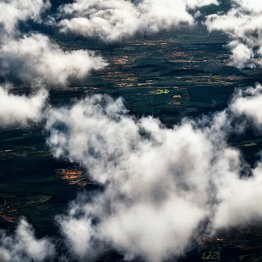 Image similar to clouds shaped like virgin mary