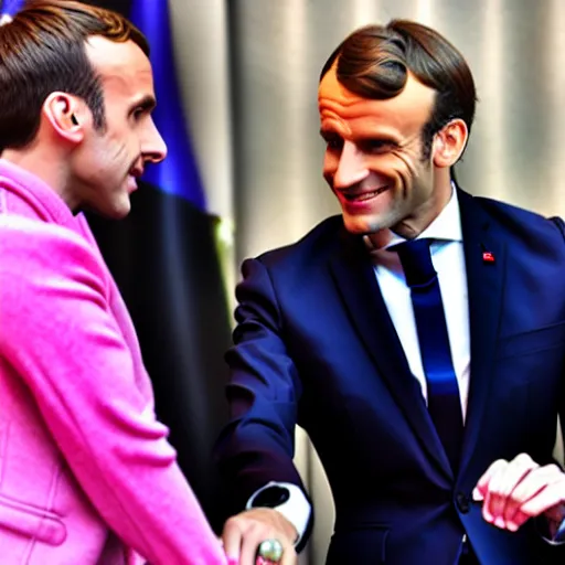 Image similar to « emmanuel macron, lgbt »