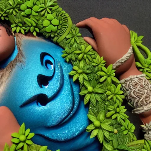 Image similar to ultra realistic and intricate detailed Te Fiti from Moana, pixar