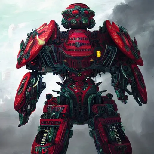 Prompt: Very very very very highly detailed sci-fi Watermelon war machine. Realistic Concept digital art in style of Hiromasa Ogura Gost in the shell, more watermelon a bit less war machine, epic dimensional light