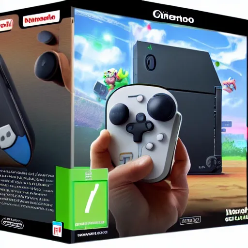 Image similar to the next console of nintendo, product image,