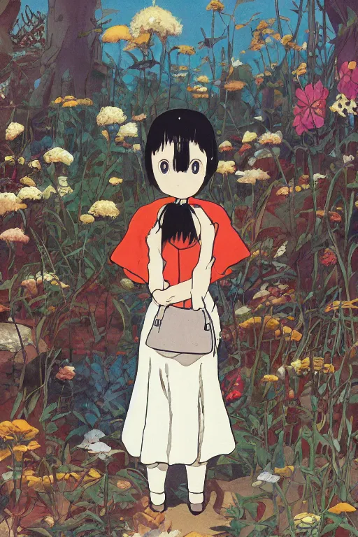 Image similar to a girl fdggdfb 3 5 4 df 3 5 4 3 dsgfdg 3 5 4 gh 3 5 sfg 4 hgfdgh 8 7 gs 6 hgs 7 fds 3 5 4 6 8 7 6 1 2 5 3 by hayao miyazaki and piet mondrian and hiroshi yoshida, studio ghibli, trending on artstation