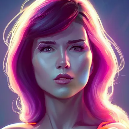 Prompt: electric woman, cute - fine - face, pretty face, oil slick hair, realistic shaded perfect face, extremely fine details, realistic shaded lighting, dynamic background, artgerm, 8 k ultra realistic, highly detailed, character design by sylvain sarrailh