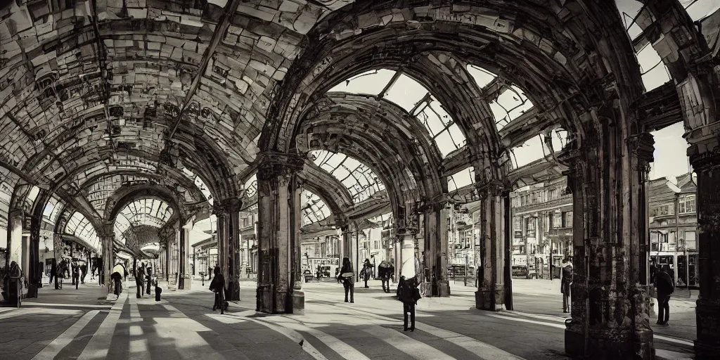 Image similar to train station archway by andreas franke