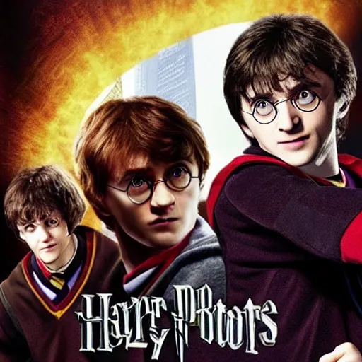 Prompt: Meteos as harry potter, movie poster