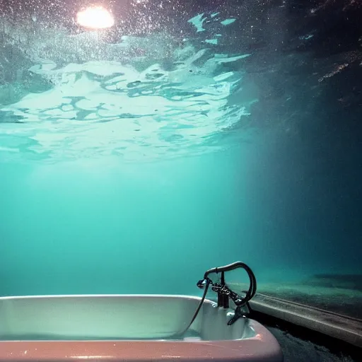 Image similar to photo of a bathtub underwater