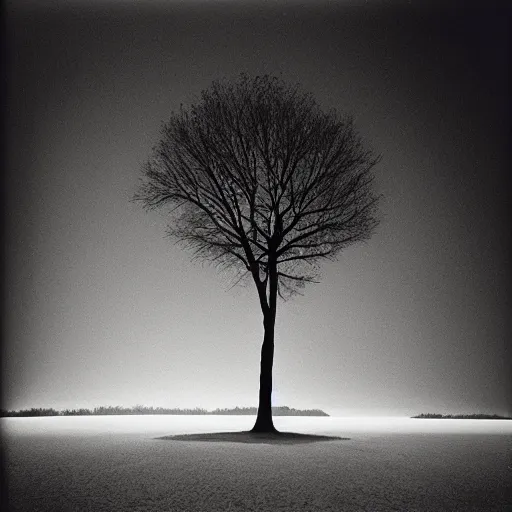 Image similar to artwork Michael Kenna