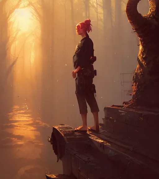 Image similar to highly detailed portrait in gta v, stephen bliss, unreal engine, fantasy art by greg rutkowski, loish, rhads, ferdinand knab, makoto shinkai and lois van baarle, ilya kuvshinov, rossdraws, tom bagshaw, global illumination, radiant light, detailed and intricate environment