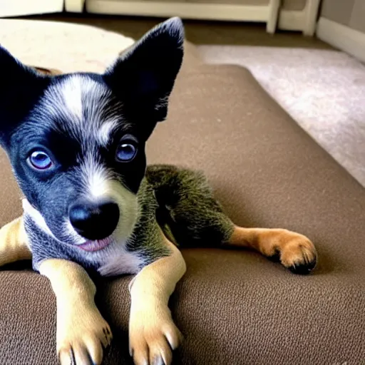 Image similar to adorable cartoon blue heeler