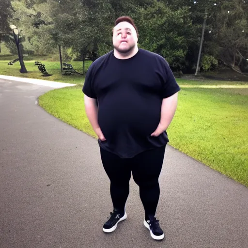 Image similar to a chubby man