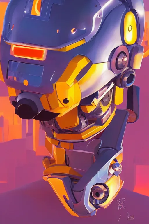 Image similar to metabots medabots medarotto medarot robot minimalist comics helmet mask neon cybereye, behance hd by jesper ejsing, by rhads, makoto shinkai and lois van baarle, ilya kuvshinov, rossdraws global illumination ray tracing hdr radiating a glowing aura