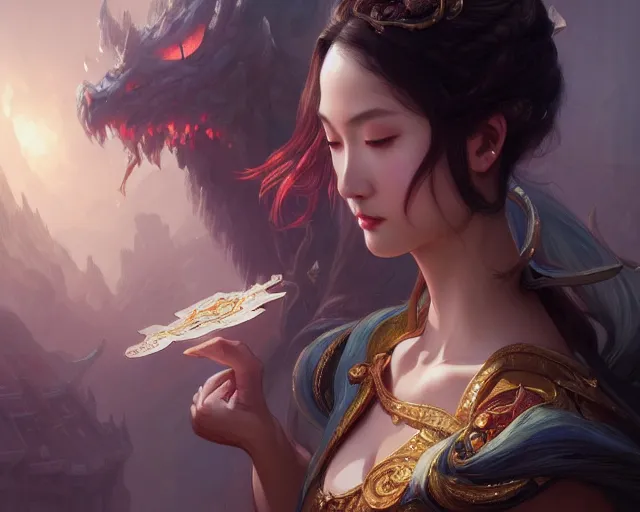 Prompt: photography of hou china, deep focus, d & d, fantasy, intricate, elegant, highly detailed, digital painting, artstation, concept art, matte, sharp focus, illustration, hearthstone, art by artgerm and greg rutkowski and alphonse mucha