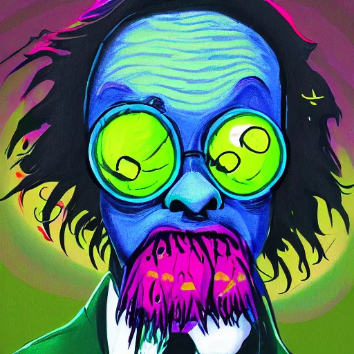 Image similar to a snoop dogg tennis ball monster ,tennis ball, colorful, digital art, fantasy, magic, trending on artstation, ultra detailed, professional illustration by Basil Gogos