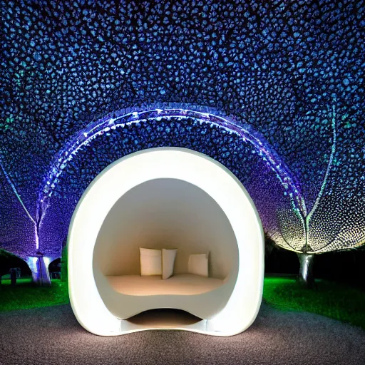 Image similar to healing pods, diverse healing pods, healing pods, from the side, floating bodies, wide wide angle, vivid, elaborate, highly detailed, beautiful lighting