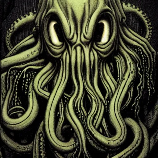 Prompt: a still of cthulhu a 2 0 0 9 photo, realistic, photorealistic, detailed,