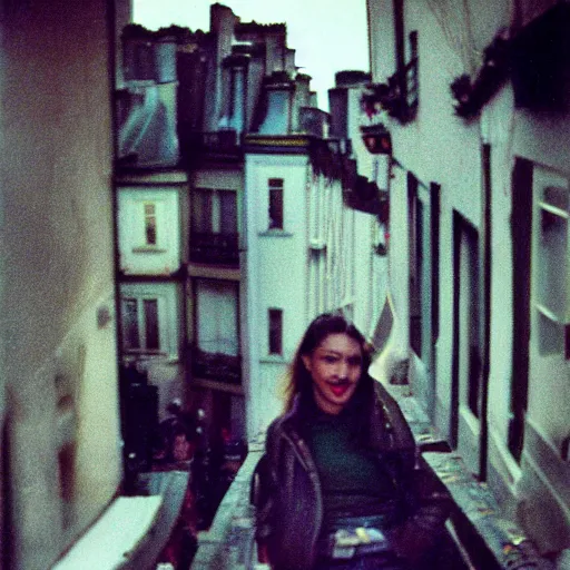 Image similar to photo, montmartre, portrait, kodak ektachrome 1 2 0,