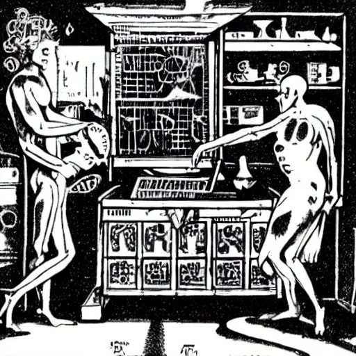 Image similar to occult laboratory