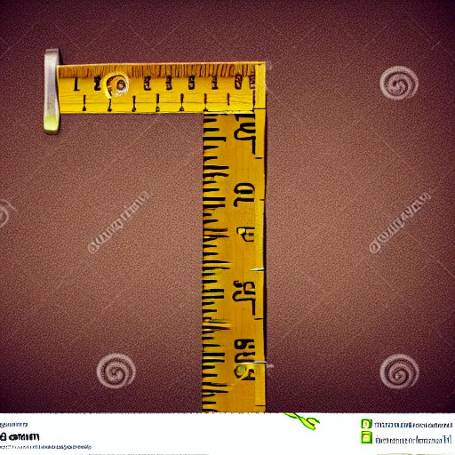 Image similar to a clip art image of a ruler, transparent background, freeclip, openclipart, pixabay, amazing quality, very detailed