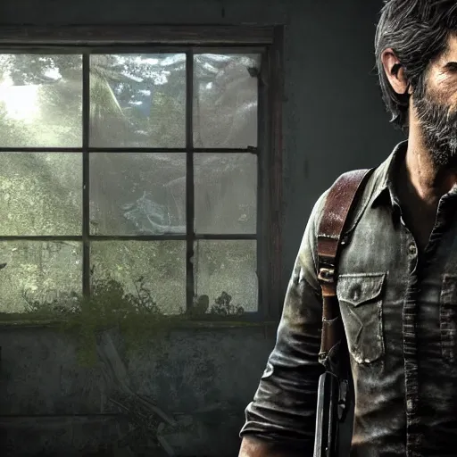 Image similar to Joel from the last of us unreal engine 5, ultra detailed, detailed, realistic