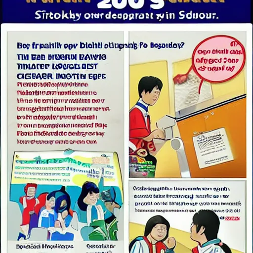 Image similar to 2 0 0 0 s singaporean public education poster