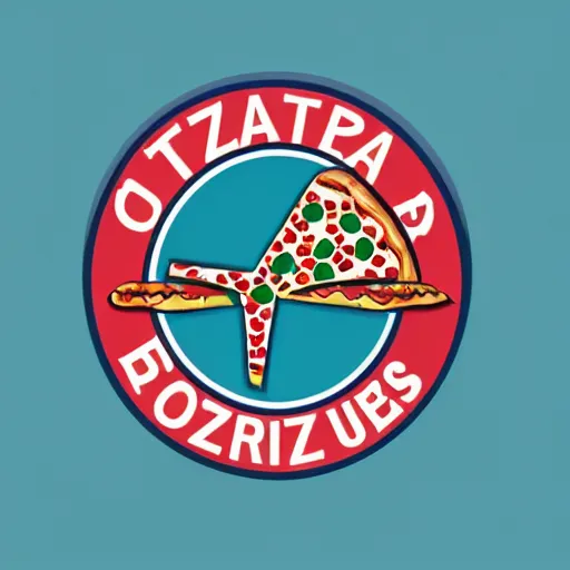 Prompt: logo of international company which delivers pizza by drones