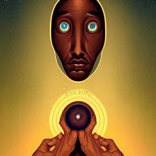 Image similar to grant us eyes, by jeffrey smith, tim biskup, behance contest winner, wallpaper, digital illustration