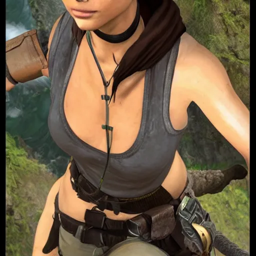 Image similar to Lara Croft