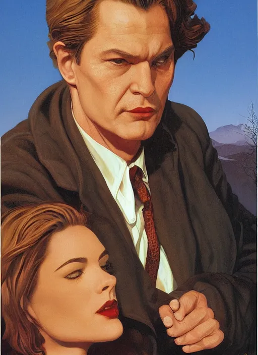 Prompt: twin peaks poster art, portrait of talyor swift by michael whelan, rossetti bouguereau, robert mcginnis, leyendecker