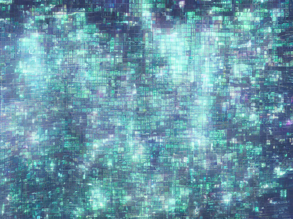 Image similar to large layers of overlapping translucent cyberscreens projecting beautiful varied reference sheets, floating translucent graphics, perfect lighting pixel sorting