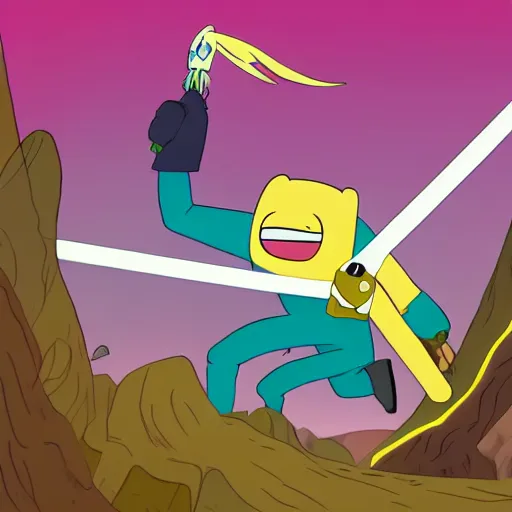 Image similar to finn from adventure time kills anti-borch believers, 4K