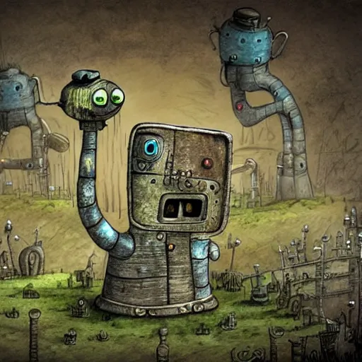 Image similar to Machinarium