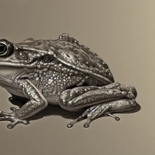 Image similar to frog , sketch , trending on artstation , Hyperdetailed , CGSociety