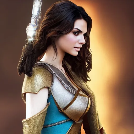 Image similar to victoria justice with big chest as princess padme in star wars, 8k resolution, full HD, cinematic lighting, award winning, anatomically correct