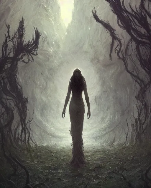 Prompt: abeloth, elegant, ethereal horror fantasy art by greg rutkowski and magali villeneuve and claude monet