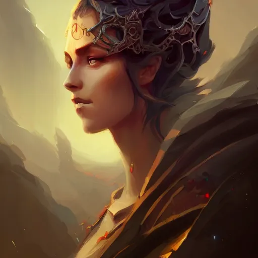 Prompt: a beautiful portrait of a beautiful dark sorceress, game of thrones concept art by pete mohrbacher and guweiz and ilya kuvshinov, digital art, highly detailed, intricate, sharp focus, trending on artstation hq, deviantart, unreal engine 5, 4 k uhd image