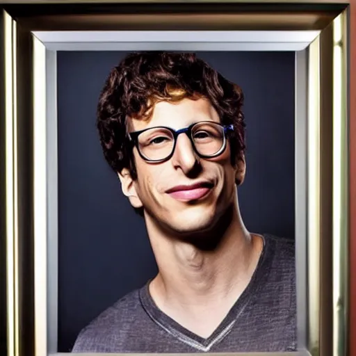 Image similar to andy samberg portrait