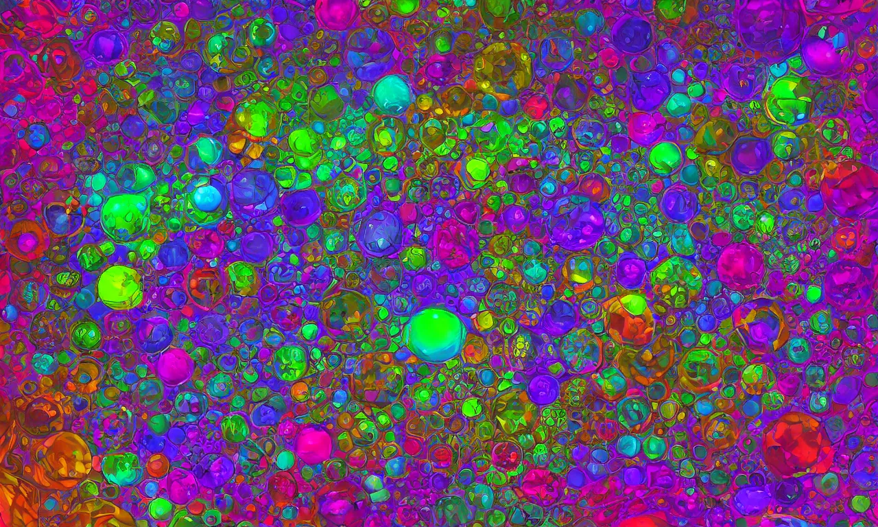 Image similar to reflexion cyberpunk voronoi engine laboratory 3 d volume kaleidoscope digital stylized concept substance liquid, by carl warner and jim woodring, trending on artstation : 1. 5, sweet joy harmony color scheme depth fog overlay multiply photoshop layer
