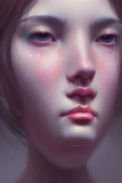 Prompt: ultra detailed face portrait of thanks, extremely detailed digital painting, in the style of fenghua zhong and ruan jia and jeremy lipking and peter mohrbacher, mystical colors, rim light, beautiful lighting, 8 k, stunning scene, raytracing, octane, trending on artstation