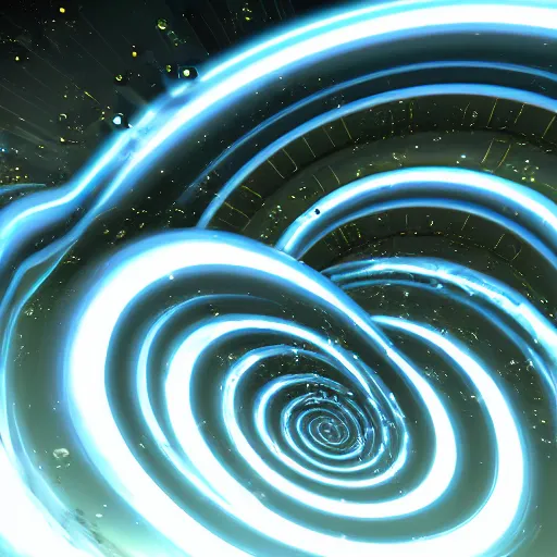 Prompt: Hyper cosmic time travel vortex spiral. Hyper detailed, super quality, cosmic, galactic, HD, 4K high resolution, unreal engine