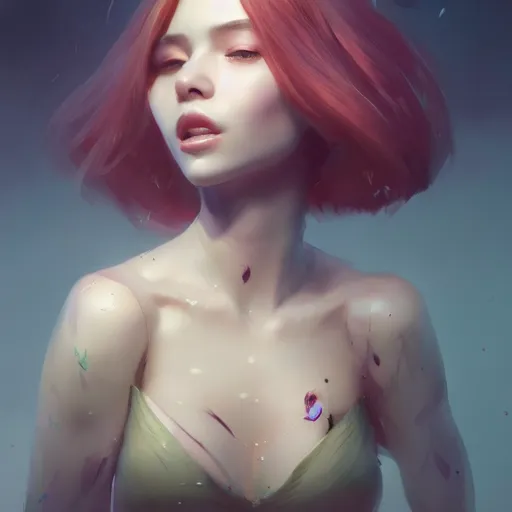 Image similar to Portrait of beautiful girl, huggy wuggy from poppy playtime video game, fullbody, ultra high detailed, oil painting, Greg Rutkowski, Charlie Bowater, Yuumei, Yanjun Cheng, unreal 5, DAZ, hyperrealistic, octane render, RPG portrait, dynamic lighting, fantasy art, beautiful face