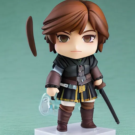 Image similar to Best photograph of Jamie Fraser nendoroid figure photo 50 mm studio lighting