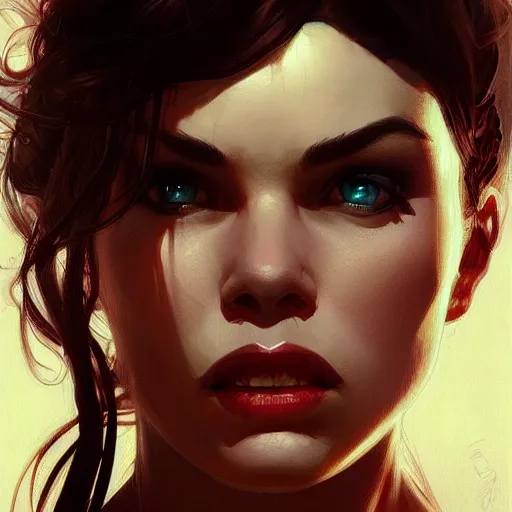 Image similar to quentin tarantino, portrait, intricate, highly detailed, digital painting, artstation, concept art, wallpaper, smooth, sharp focus, illustration, art by artgerm and greg rutkowski and alphonse mucha